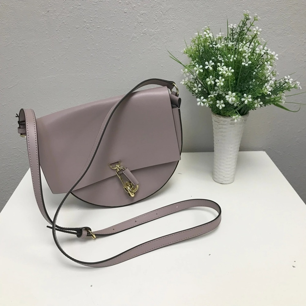 Zac Posen Belay Saddle Leather Crossbody